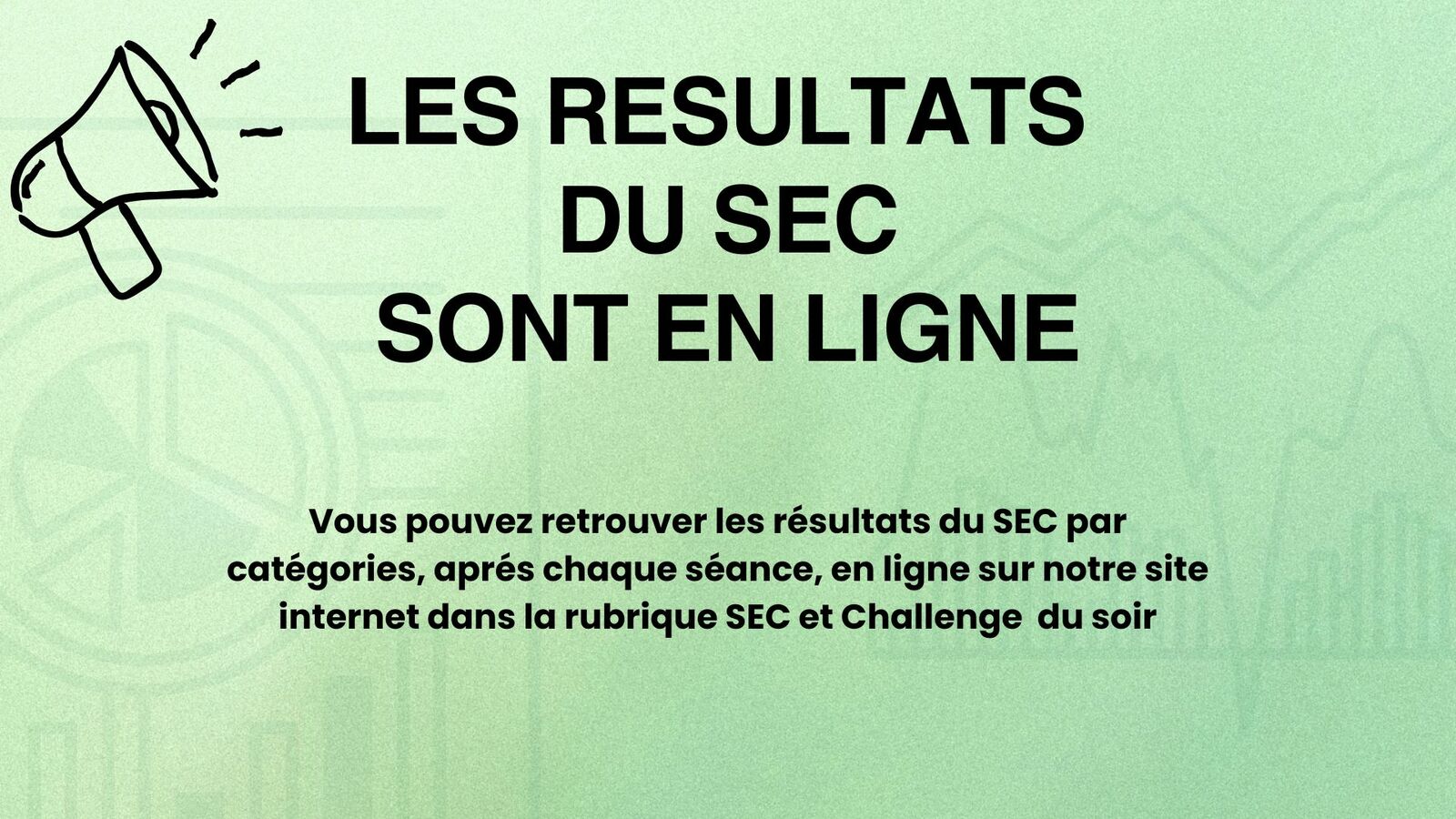 Résultats du SEC