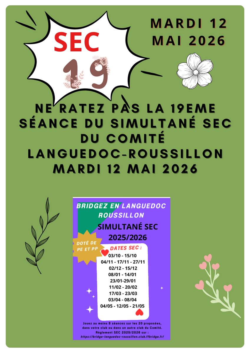 19ème SEC 2025-2026
