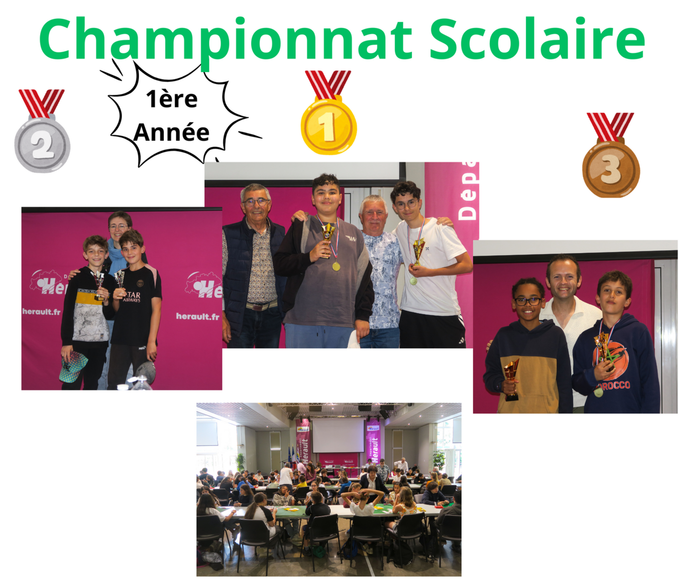 Championnat des scolaires 1ère année