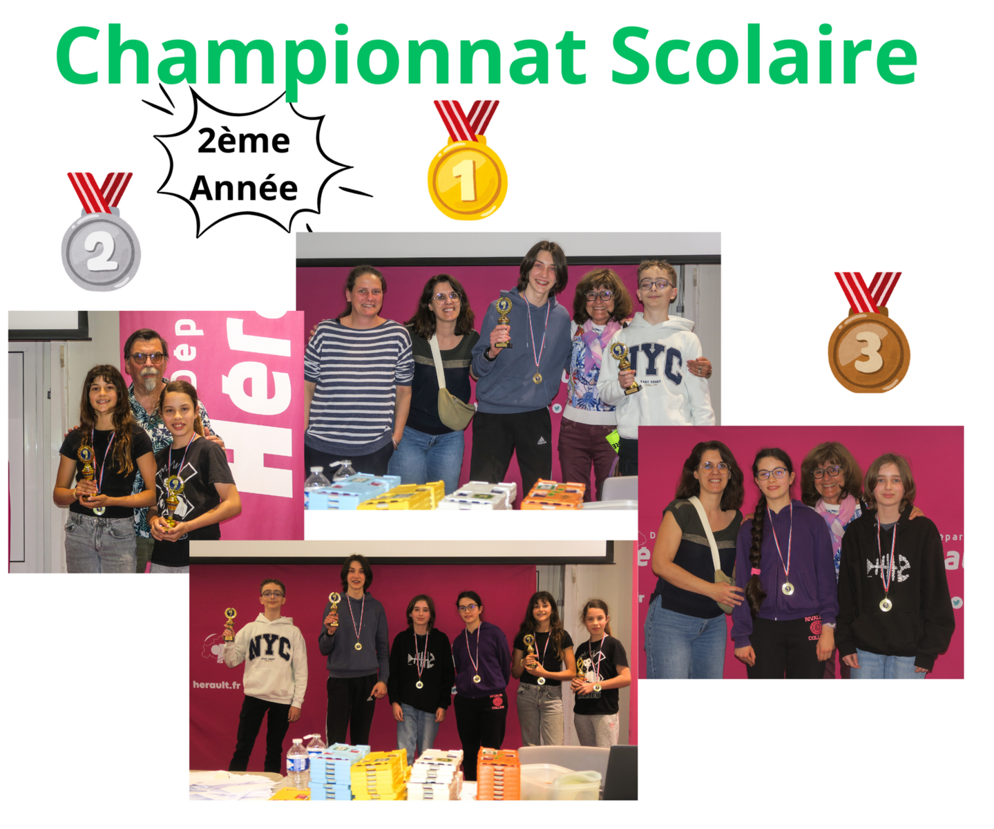Championnat des scolaires 2ème année