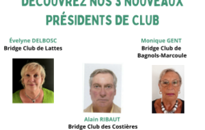 Nouveaux Présidents de club