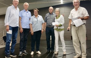 Vainqueurs du Festival de Mende  : Joel Chabert et Claude Bernhart     et  Deuxième : Migueline Faivre-Dupaigre et François Barbier