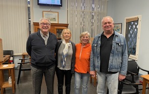 Champions du Comité en expert par quatre mixte :  Sam DI MARTINO   M. Alain TYBURCZY, Corine BONNET-RICHARD -  Alain VIDAMANT - . Françoise CASTELLI -  M. Claude GACHE - 53