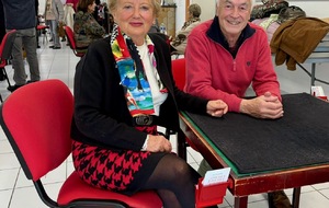 Champions du Comité en senior mixte performance par paires : Anne Marie Sarrazin et Christian Bernal