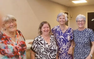 Championnes de ligue en Performance en 4 Dames : Valérie TALOTTE -  Véronique DUCHATELLE -  Claude MAERTENS - Sylvie SALMON LEGAGNEUR