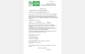 Performance : L’inscription au SOP2, est ouverte jusqu’au 24 septembre.