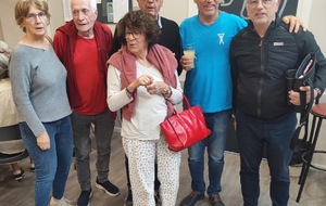 Champions de ligue en Open par quatre : M SINEGRE, M LE BARBE, A BERTRAND, S VERDU, J SINEGRE, O GALLAND