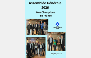 Nos champions de France