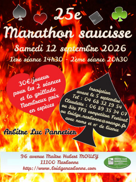 25ème Marathon Saucisse de Narbonne