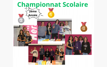 Championnat des scolaires 2ème année