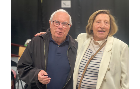 Vainqueurs du 2ème Festival de Castelnau sur Lez : Gisèle Gavalda et Yves Tensorer