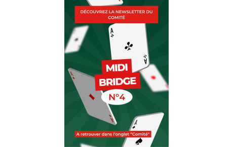 Découvrez le nouveau numéro de Midi Bridge