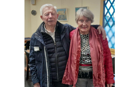 Champions du Comité en mixte par paires performance Marcel AURIOL - Janine BACHSCHMIDT