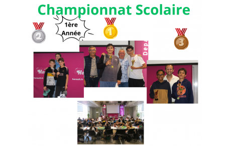 Championnat des scolaires 1ère année