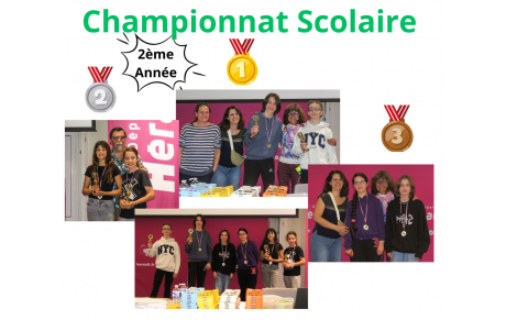 Championnat des scolaires 2ème année