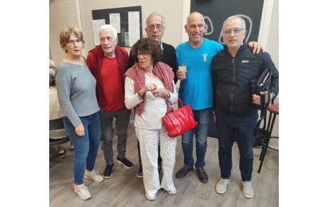 Champions de ligue en Open par quatre : M SINEGRE, M LE BARBE, A BERTRAND, S VERDU, J SINEGRE, O GALLAND