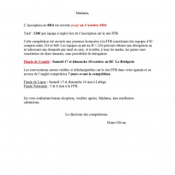 Dame Expert par 4 :  L’inscription au DE4 est ouverte jusqu’au 3 octobre 2026