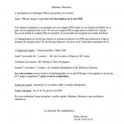 Challenge d'Hiver/4 :  DLI 22 octobre